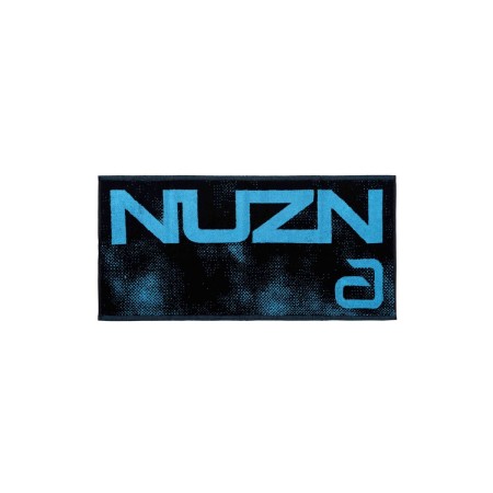 Andro toalla NUZN S negra y  azul 38 x 85 cms