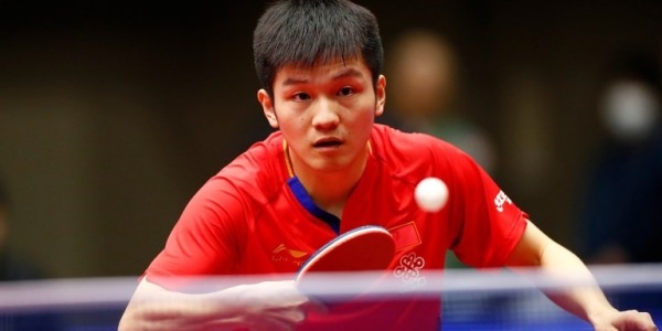 Fan Zhendong en la cima del mundo.