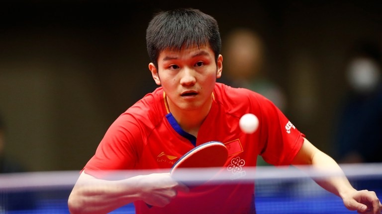 Fan Zhendong en la cima del mundo.